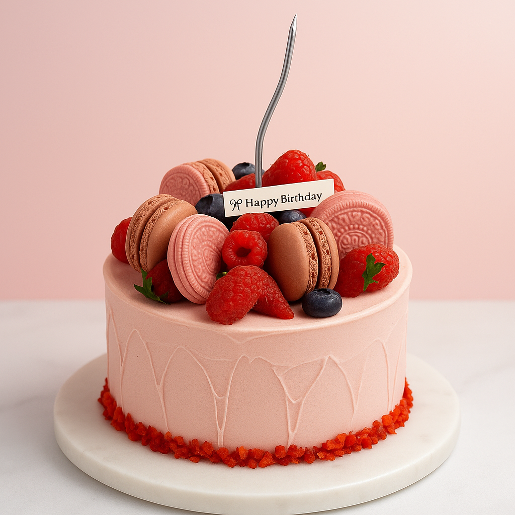 Pink Macaron & Berry Bliss (25524)