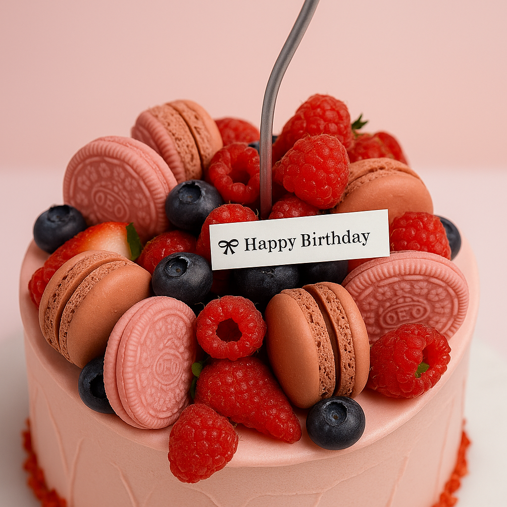 Pink Macaron & Berry Bliss (25524)