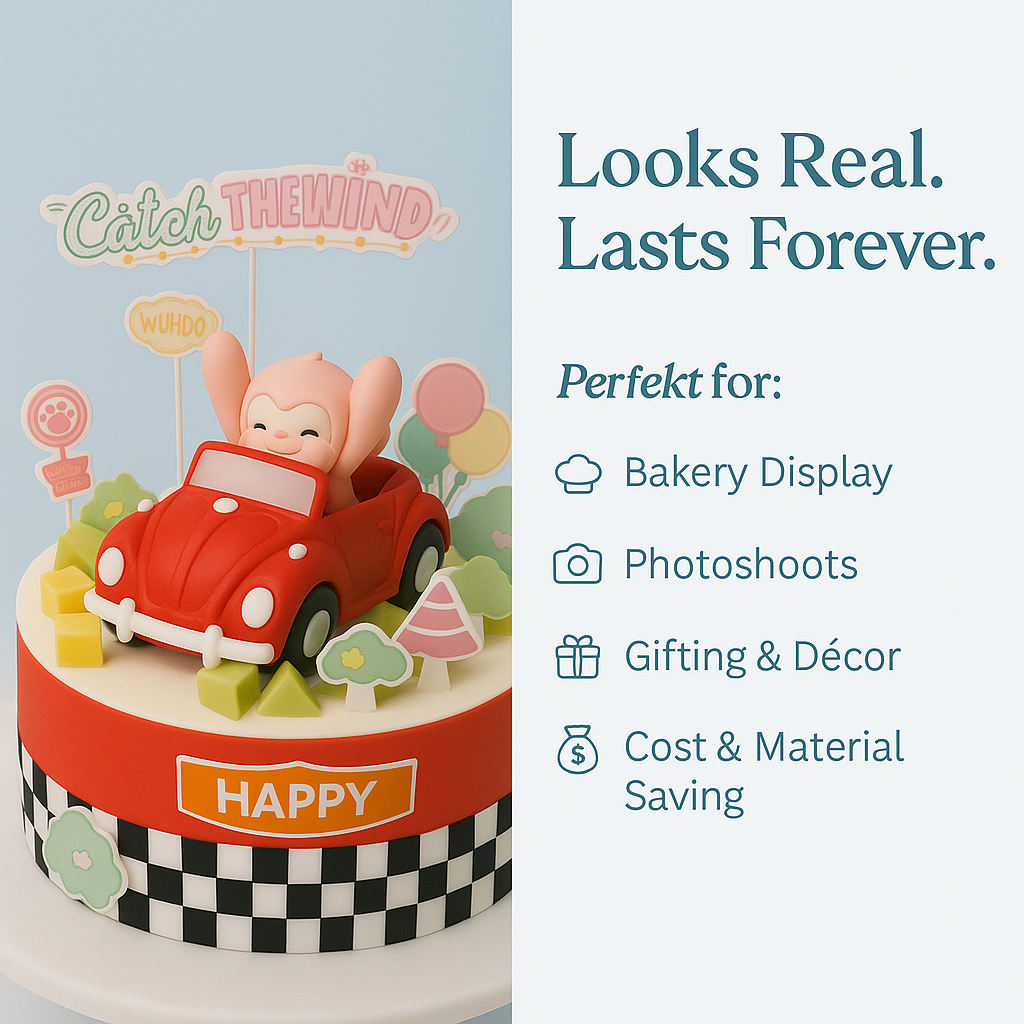 Catch The Wind – Red Car Monkey (25208)