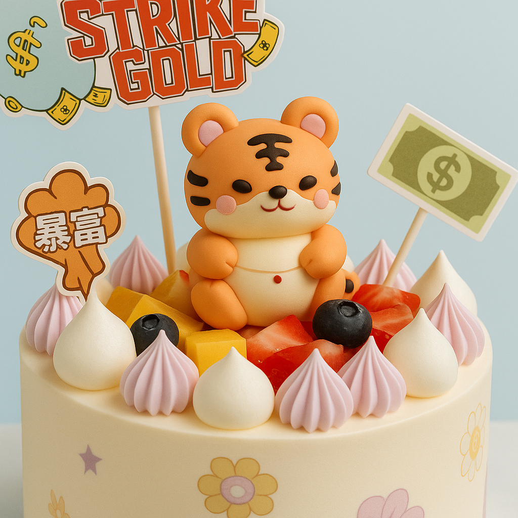 Lucky Wealth Tiger (25345)