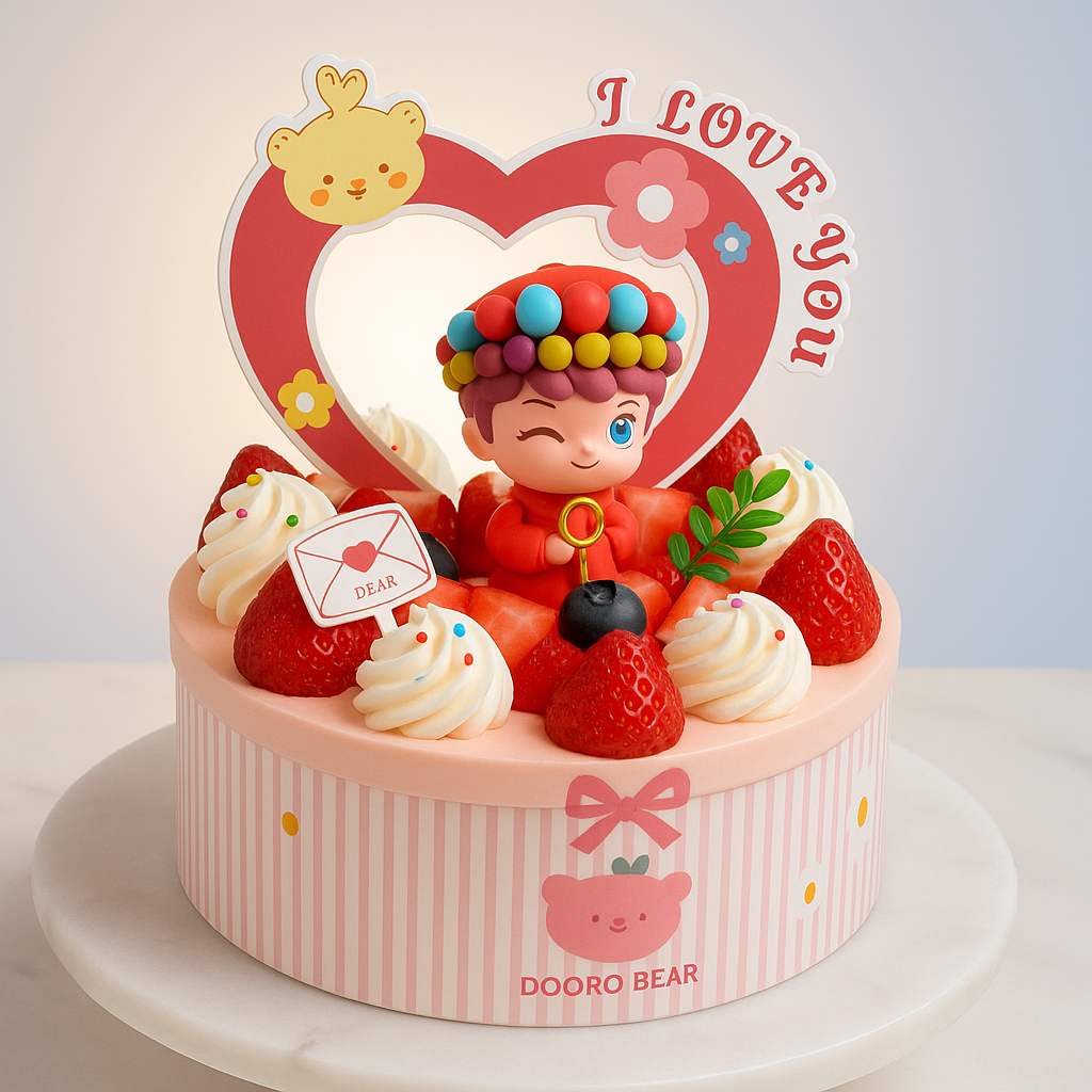 I Love You Strawberry Heart (25038)