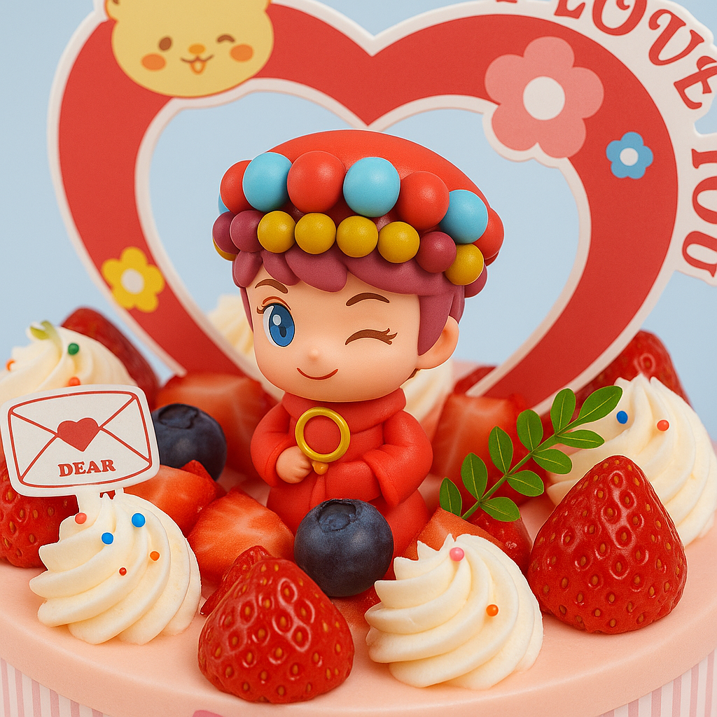 I Love You Strawberry Heart (25038)