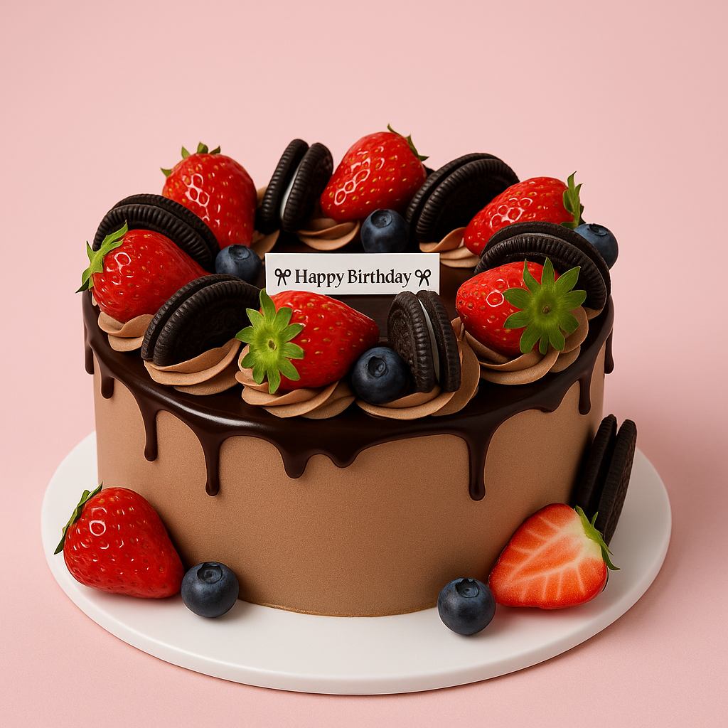 Chocolate Strawberry Oreo Drip (25463)