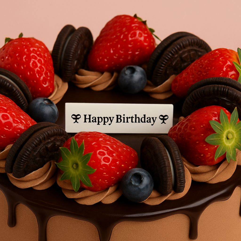 Chocolate Strawberry Oreo Drip (25463)