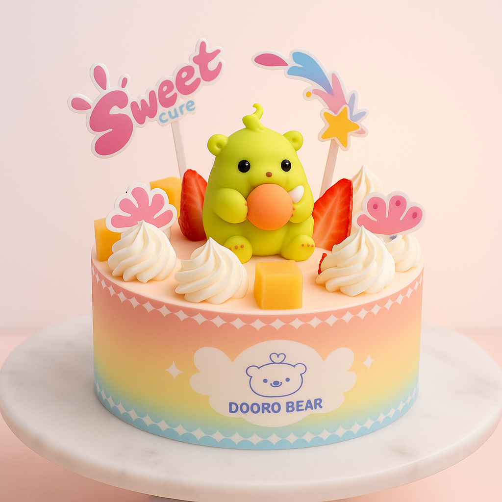 Dooro Bear Pastel Rainbow (2)