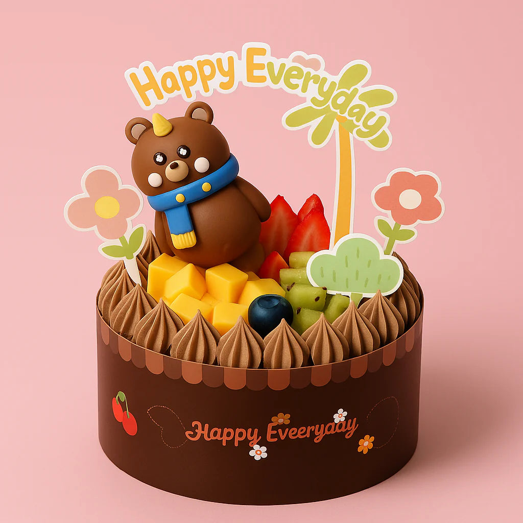HAPPY EVERYDAY  CHOCOLATE  BEAR