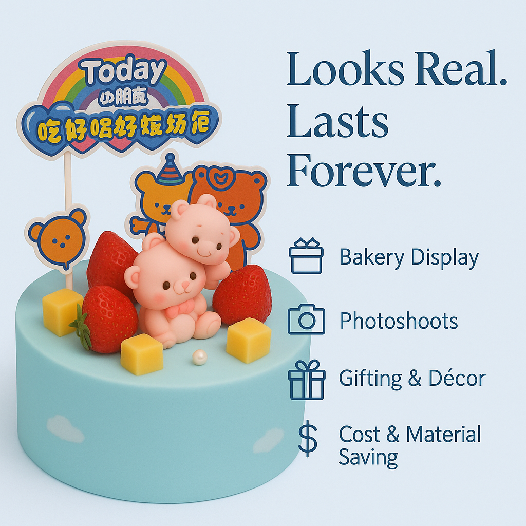 Twin Bear Rainbow Fun