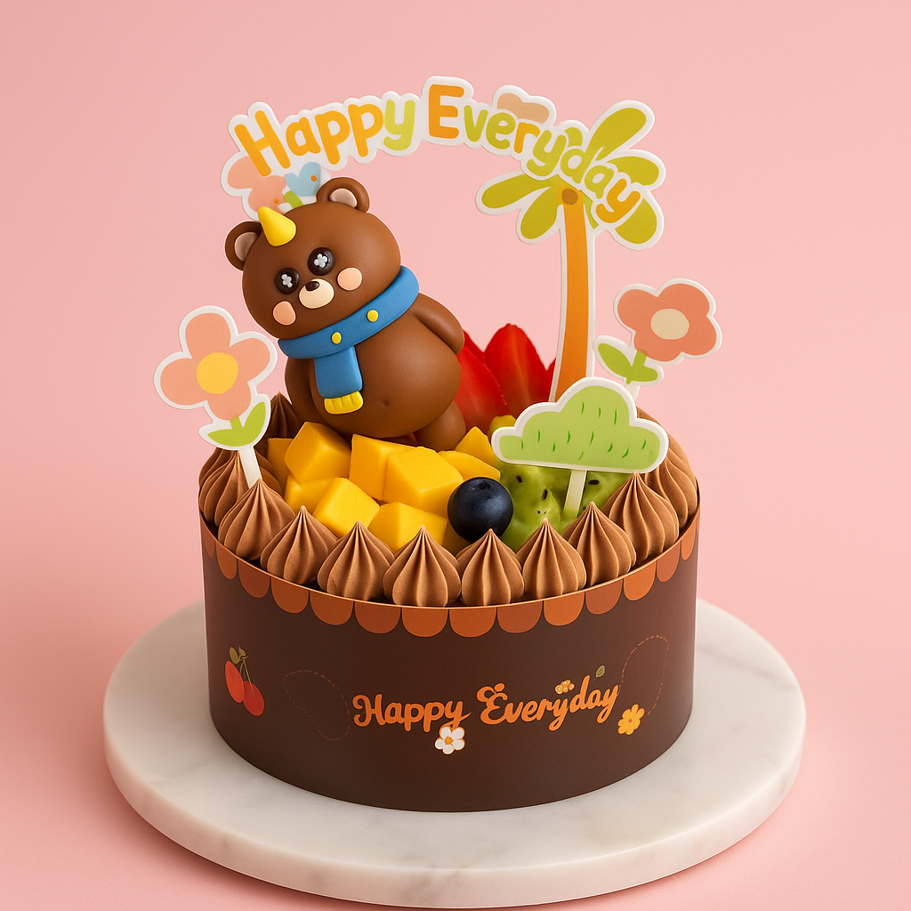 Happy Everyday Chocolate Bear