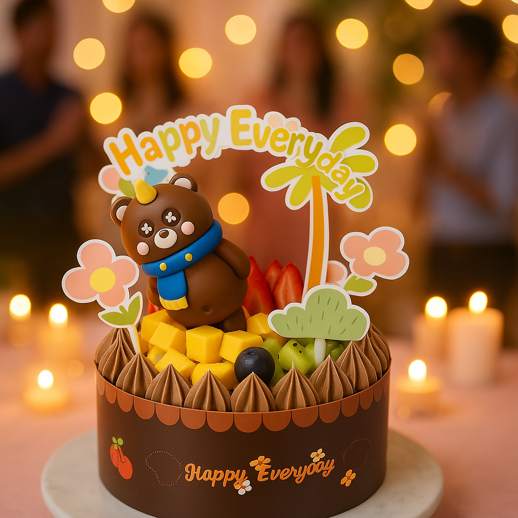 Happy Everyday Chocolate Bear