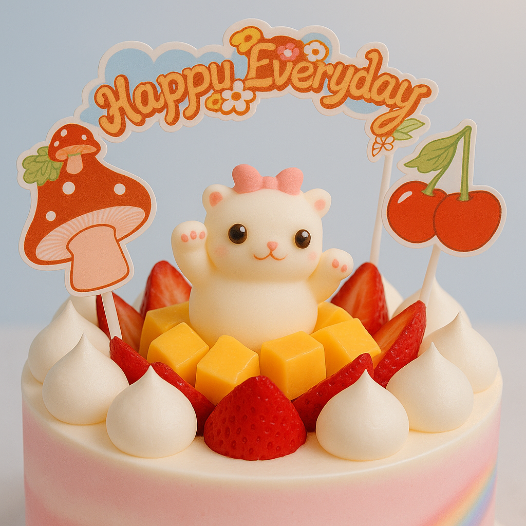 Happy Everyday Rainbow Bear