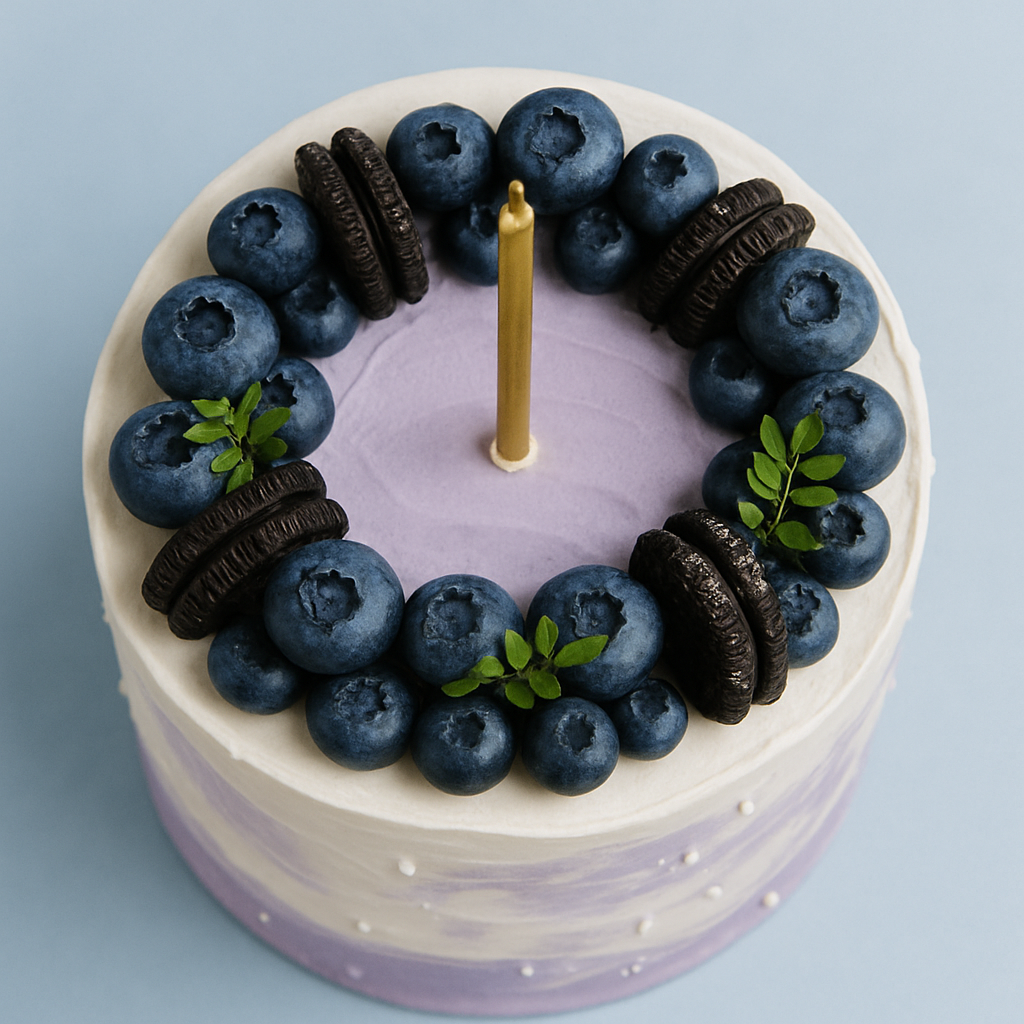 Blueberry Oreo Swirl