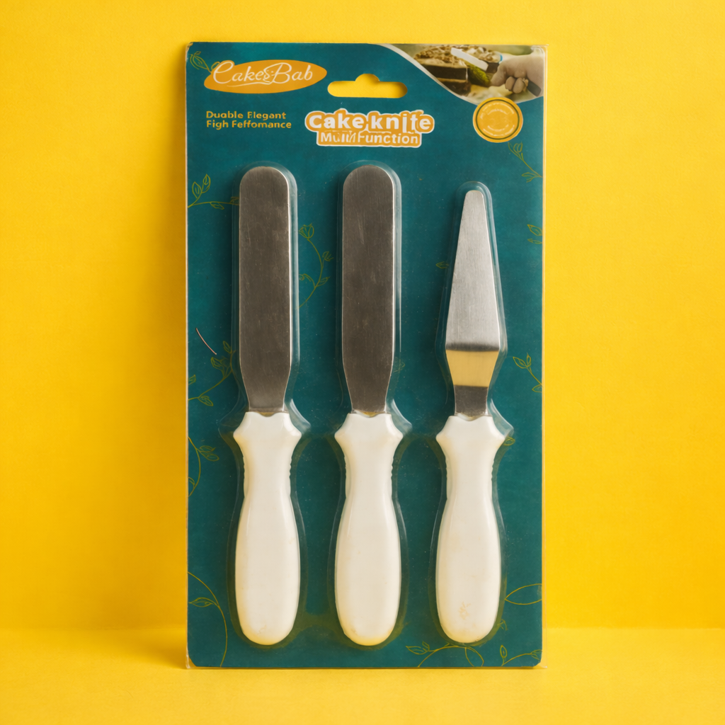 PALETTE KNIFE  PREMIUM SIZE 1- 22  CM 2- 22.5 CM 3-  21.5 CM (3 PCS)