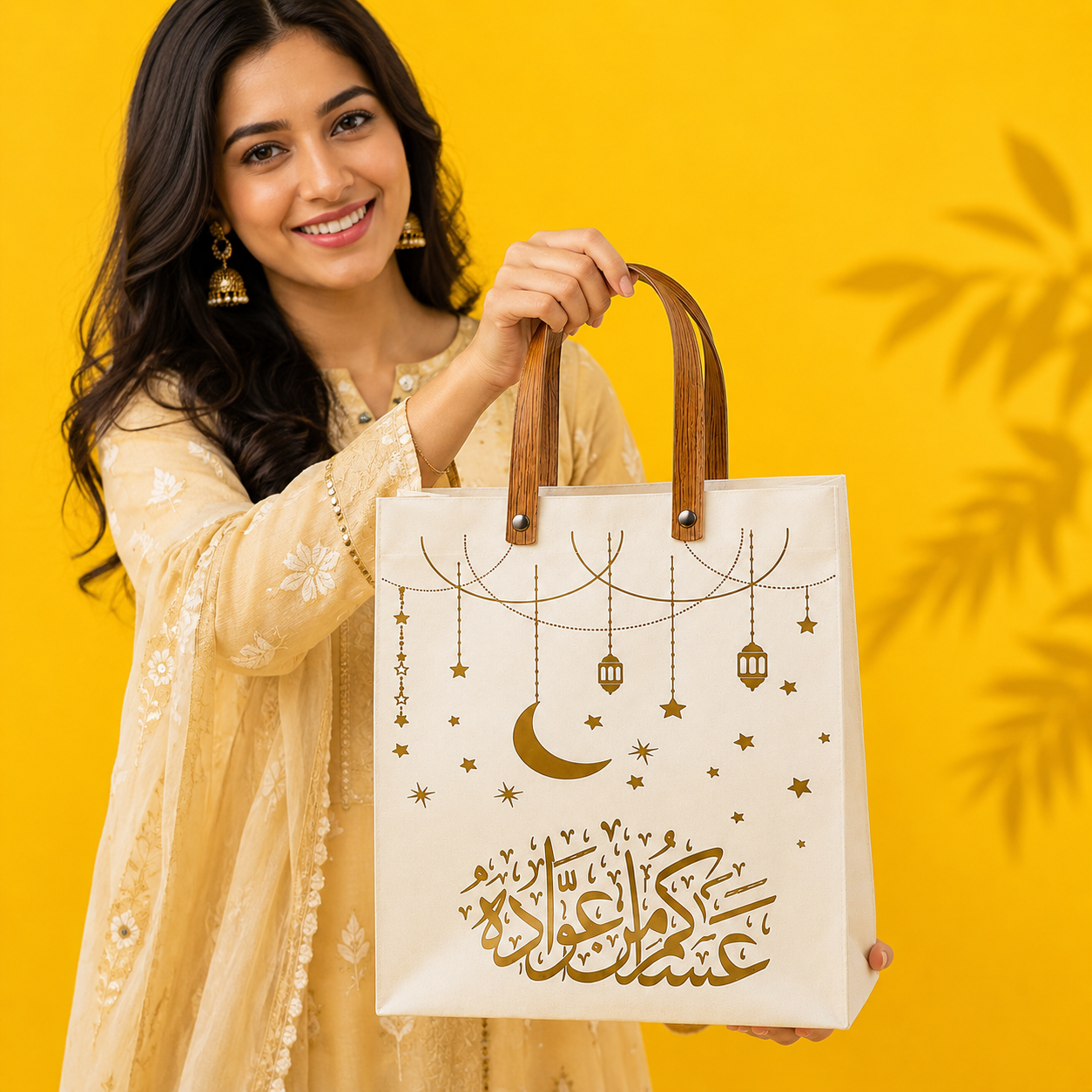 RAMADAN  TRANSPARENT BAG-2  (Set of 2 PCS)