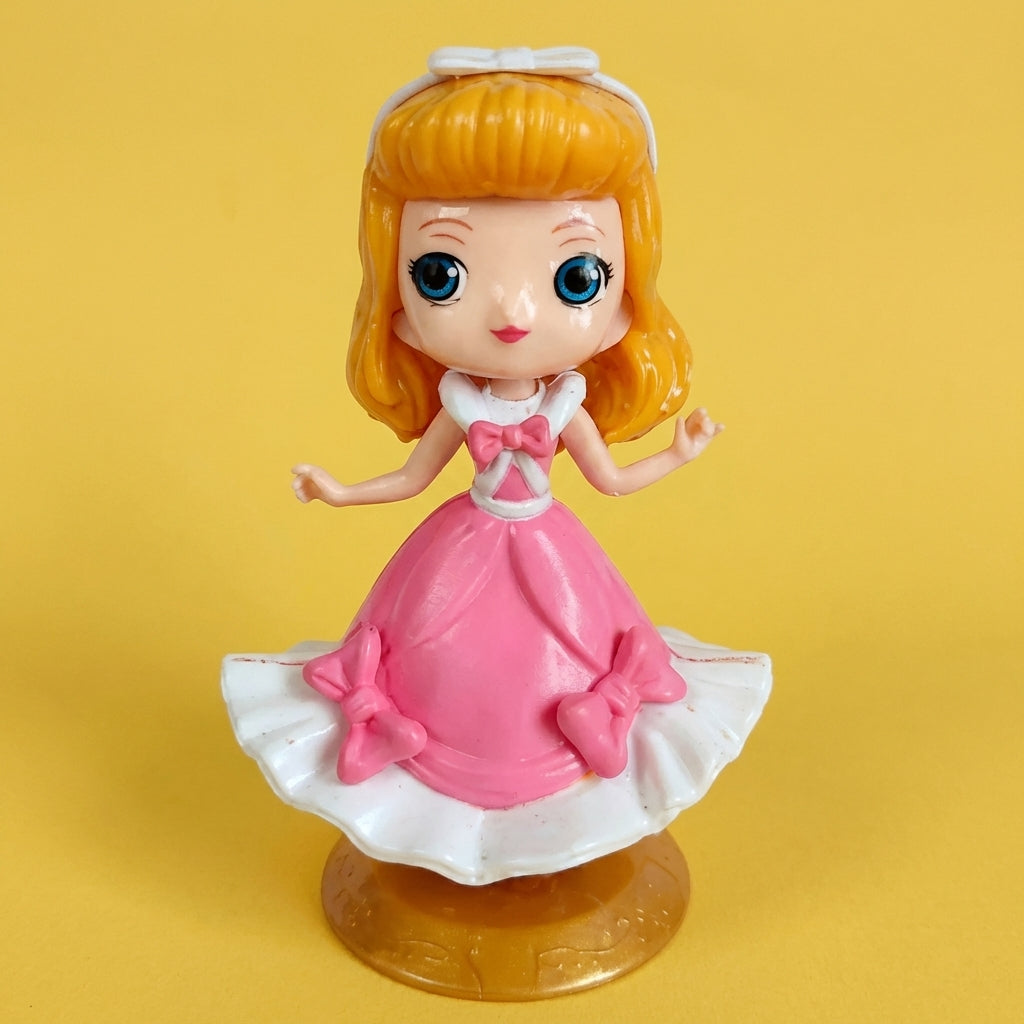 Pink Doll Cake Topper Accessories (Set of 2 pcs)