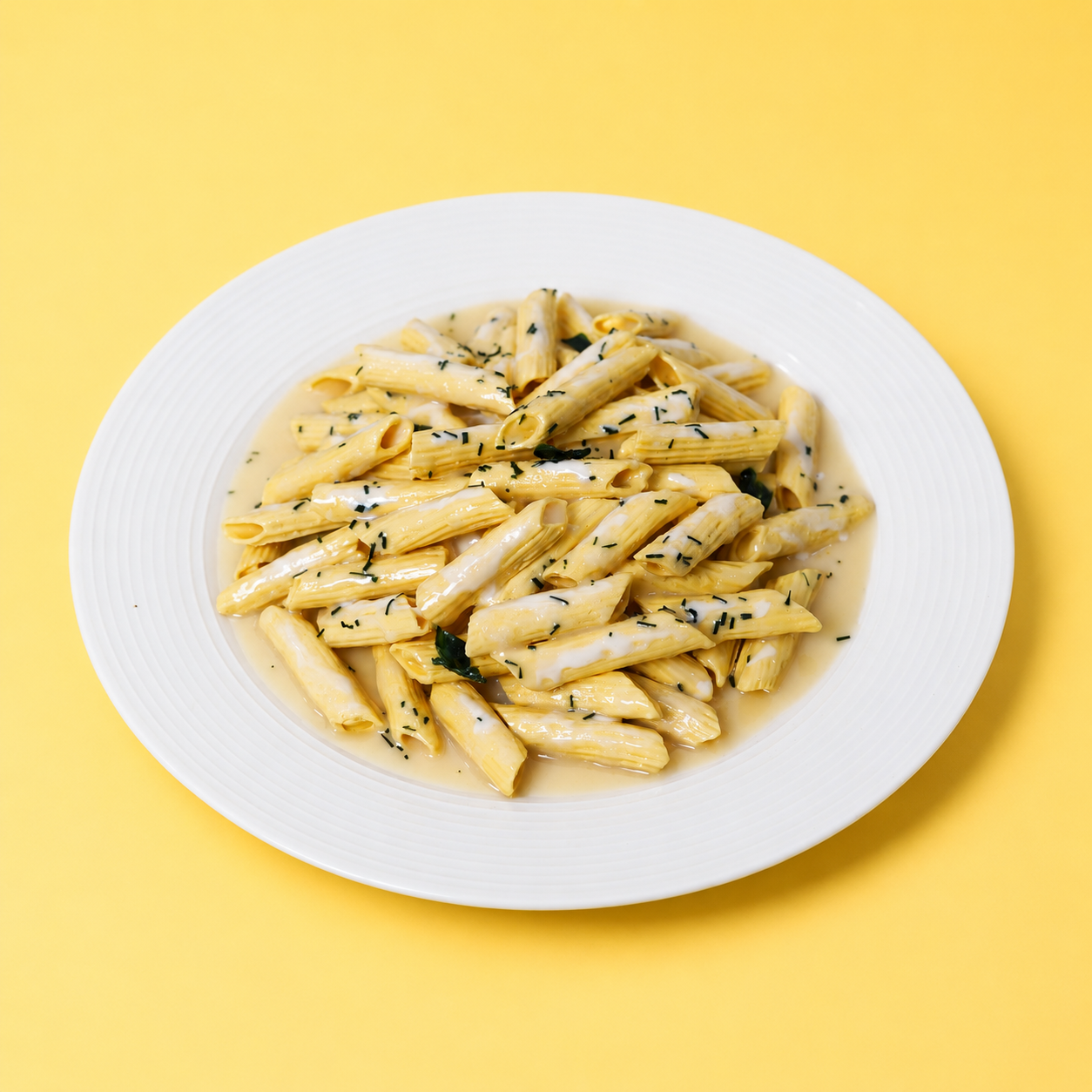 ARTIFICIAL FOOD DUMMY WHITE SAUCE PASTA (1 PC) 13595 2074-1