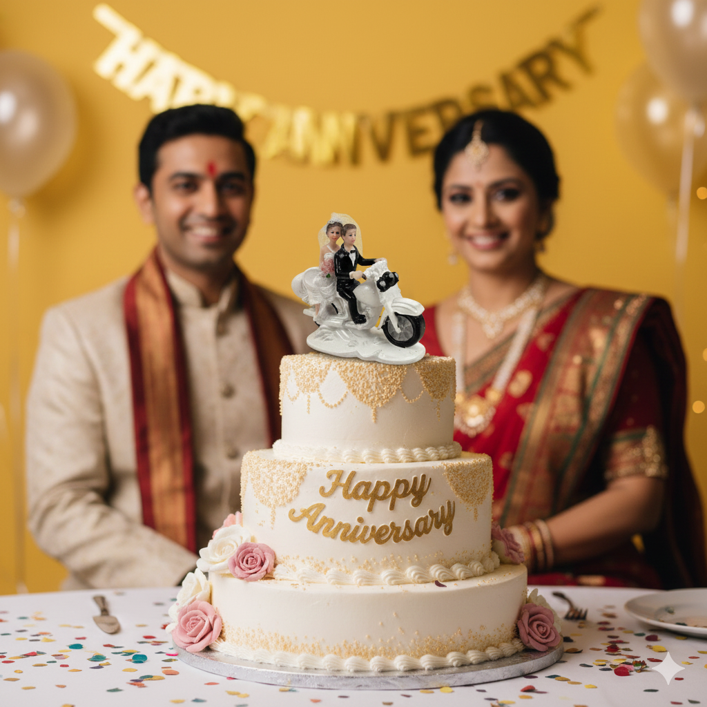 CAKE TOY STATUE JUST MARRIED COUPLE PHOTOSHOOT 1 PC