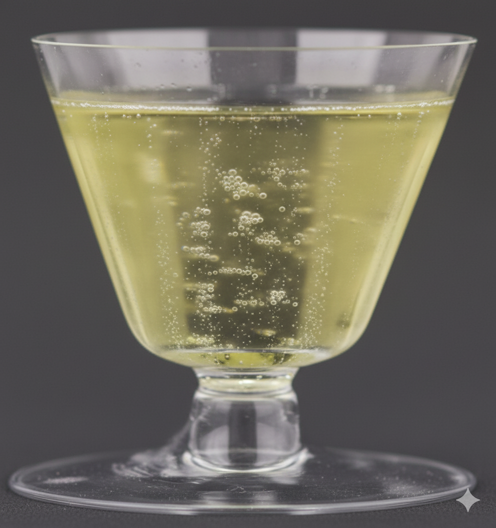 ACRYLIC MOCTEL GLASS 5.5*16.0  CM (1 PC)