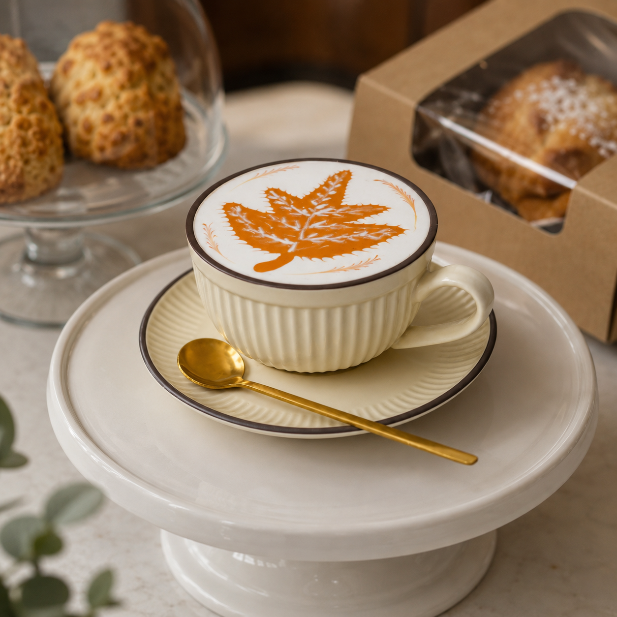 ARTIFICIAL FOOD DUMMY CAPPUCCINO (1 PC) 13603 2074-9