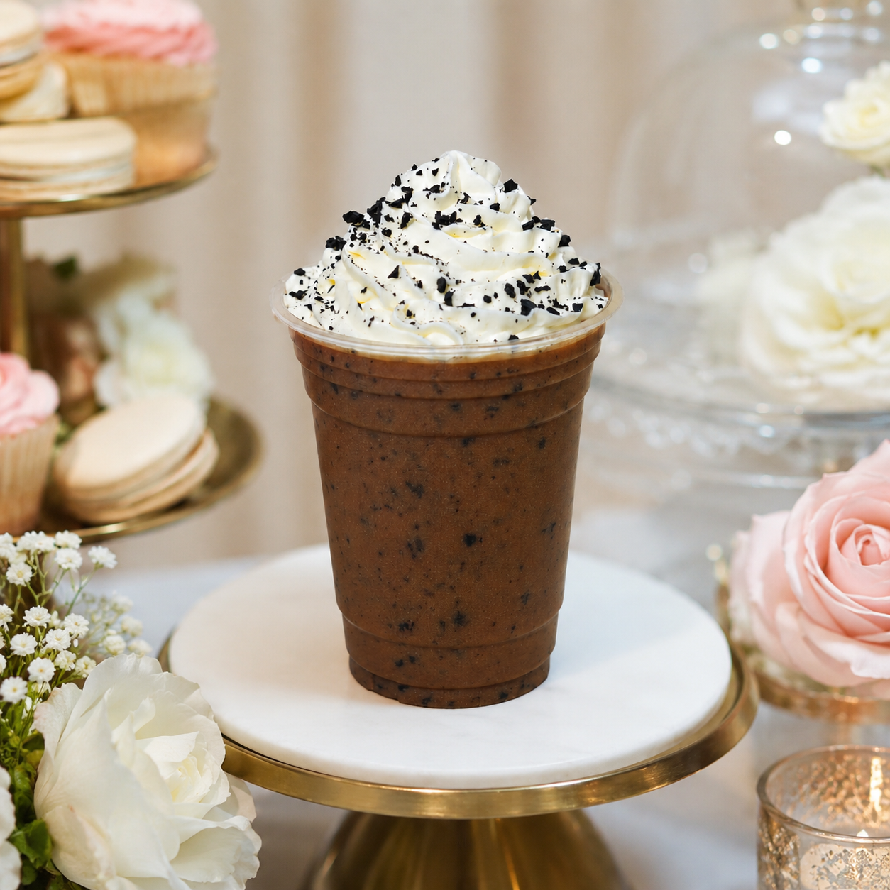 ARTIFICIAL FOOD DUMMY OREO CREAME SHAKE (1 PC) 13599 2074-5