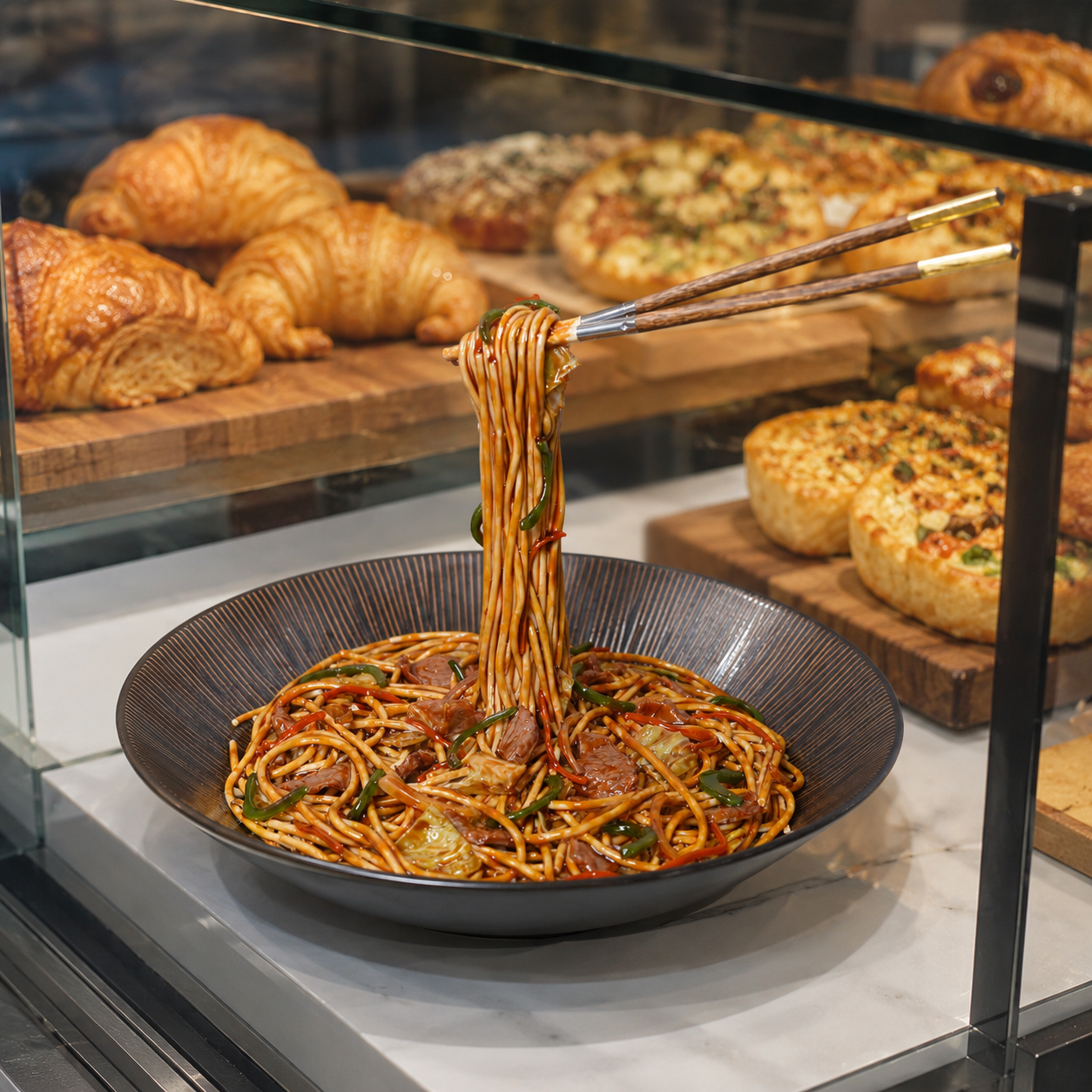 ARTIFICIAL FOOD DUMMY HAKKA NOODLES (1 PC) 13605 2074-10