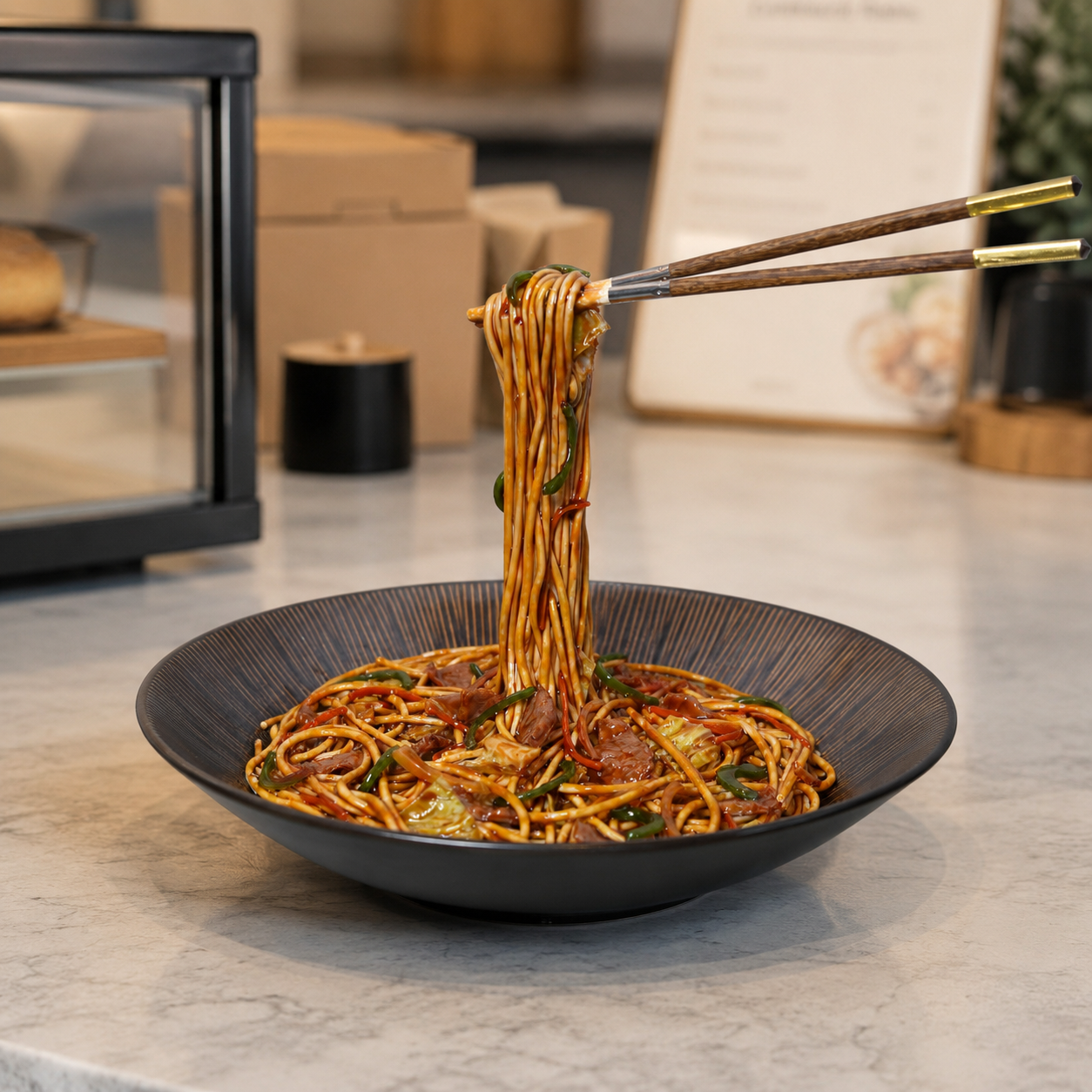 ARTIFICIAL FOOD DUMMY HAKKA NOODLES (1 PC) 13605 2074-10