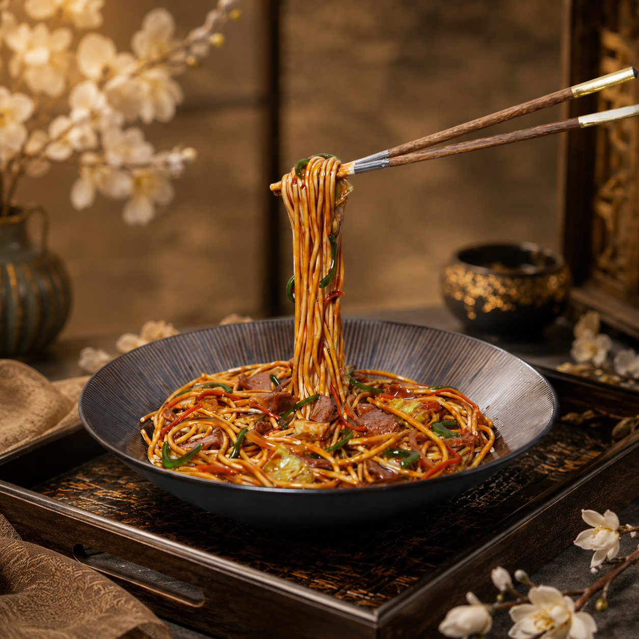 ARTIFICIAL FOOD DUMMY HAKKA NOODLES (1 PC) 13605 2074-10