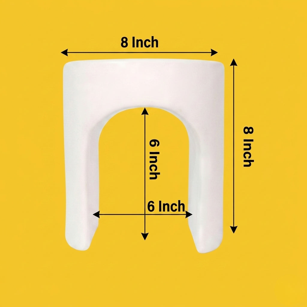 Round U Shape ( 6"x6", 8"x8" Set of 1 PCS)