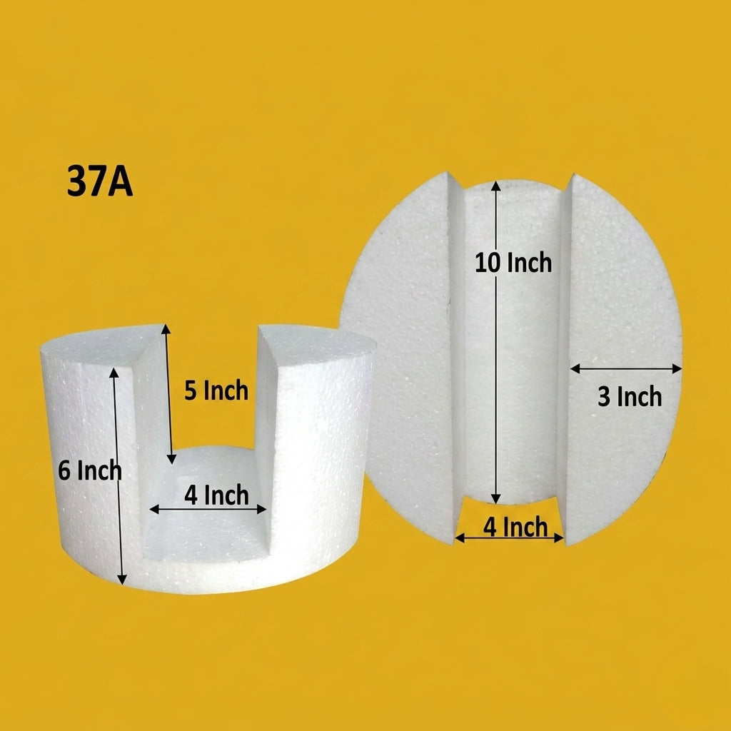 Round U Shape Dummy (9"x4.5" U shape-3.5"x4" Set of 1 PCS)