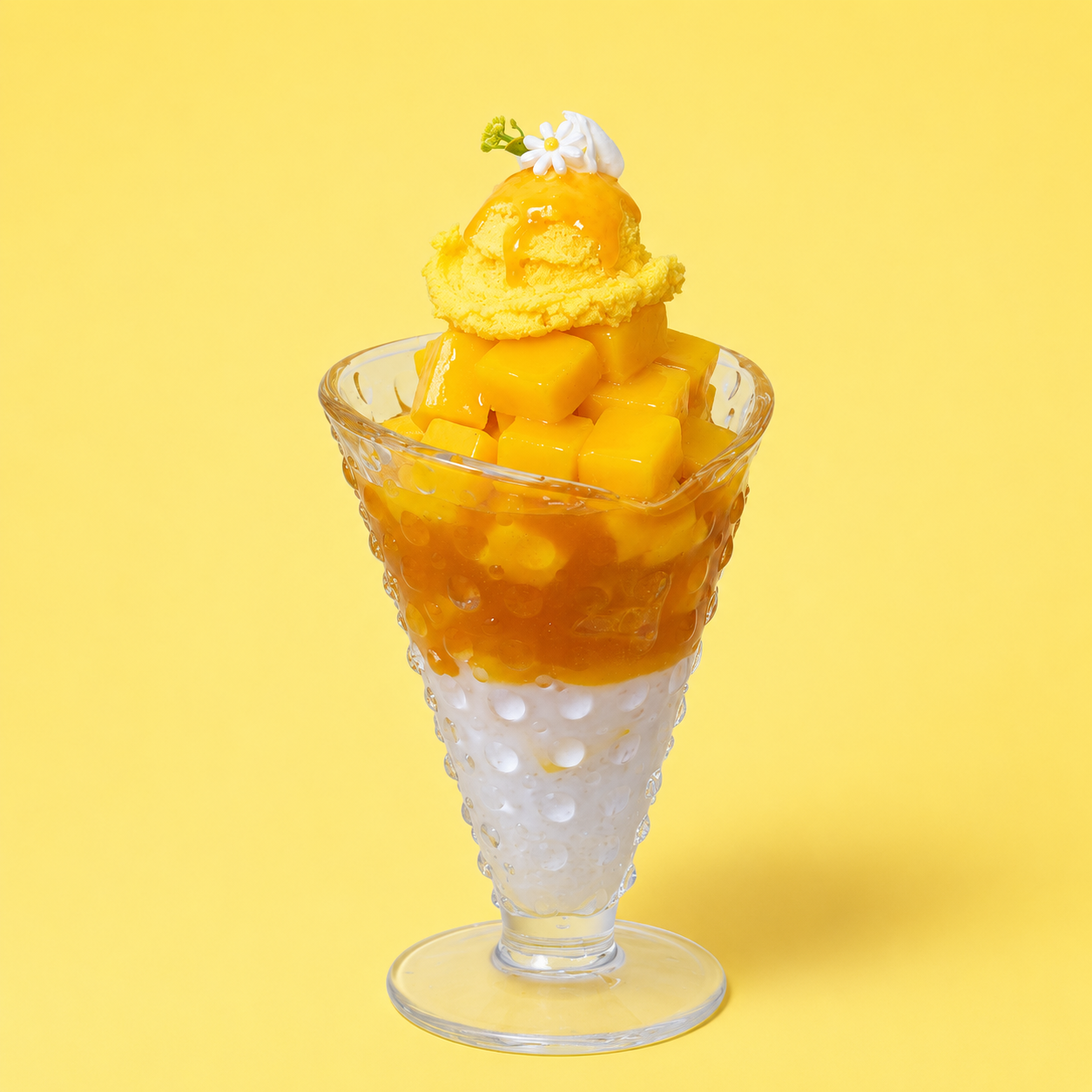 ARTIFICIAL FOOD DUMMY VANILLA ICE CREAM WITH MANGO CHUNKS (1 PC) 13601 2074-7