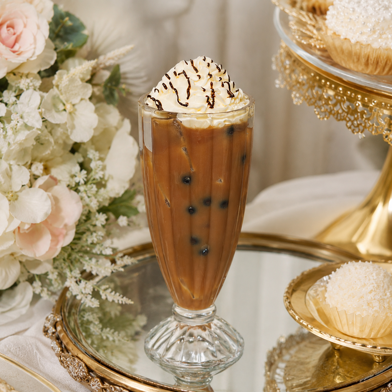 ARTIFICIAL FOOD DUMMY CHOCOLATE MILK SHAKE (1 PC) 13602 2074-8