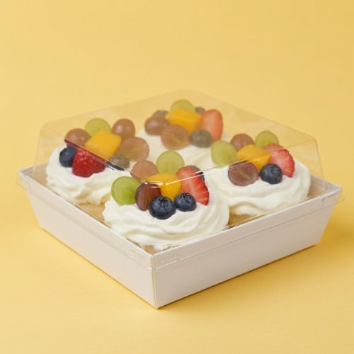 ACRYLIC JAR BOX RECTANGLE  SHAPE 17.1*9.5*6.9 CM (Set of 50 PCS)