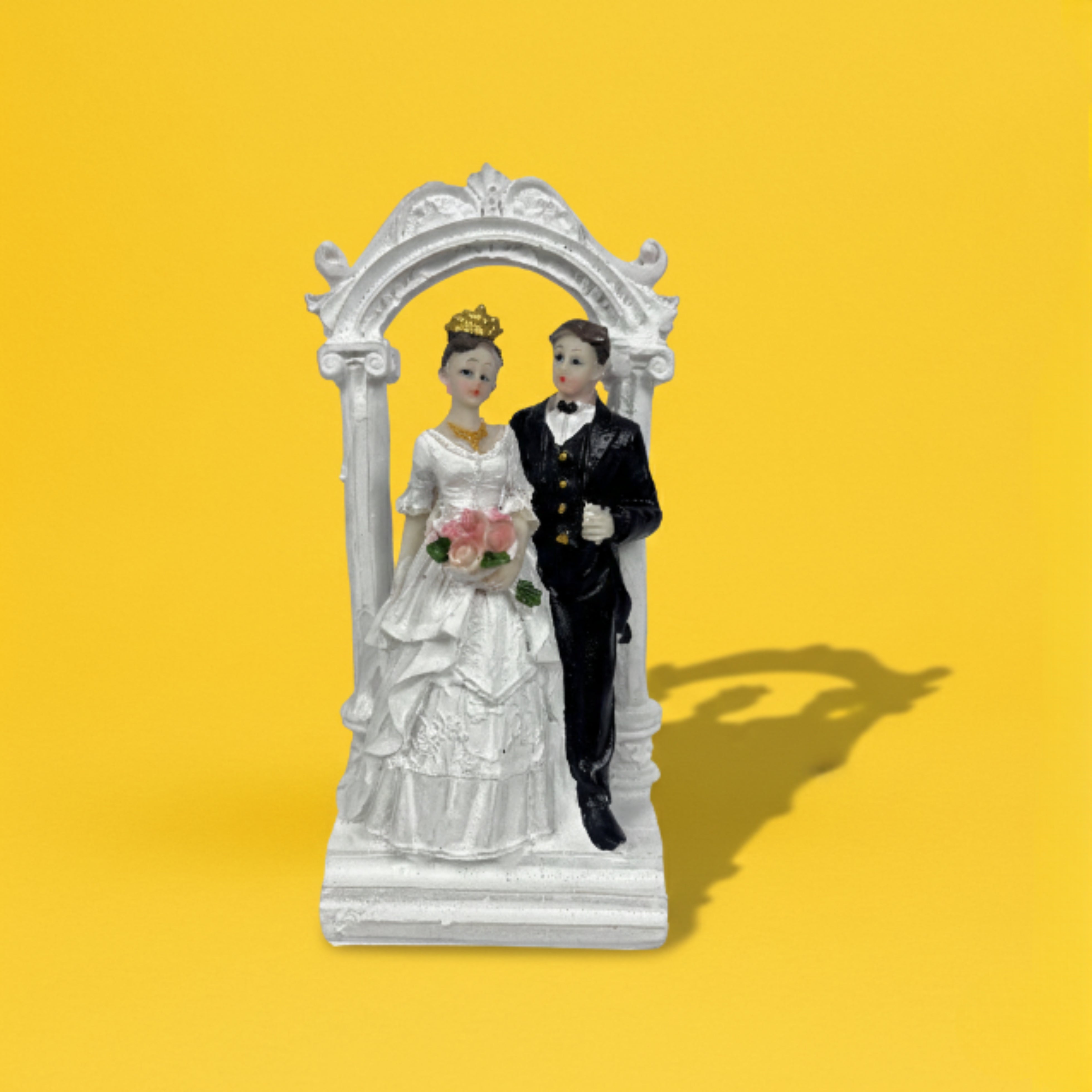 CAKE TOY STATUE  JUST MARRIED COUPLE  1 PC
