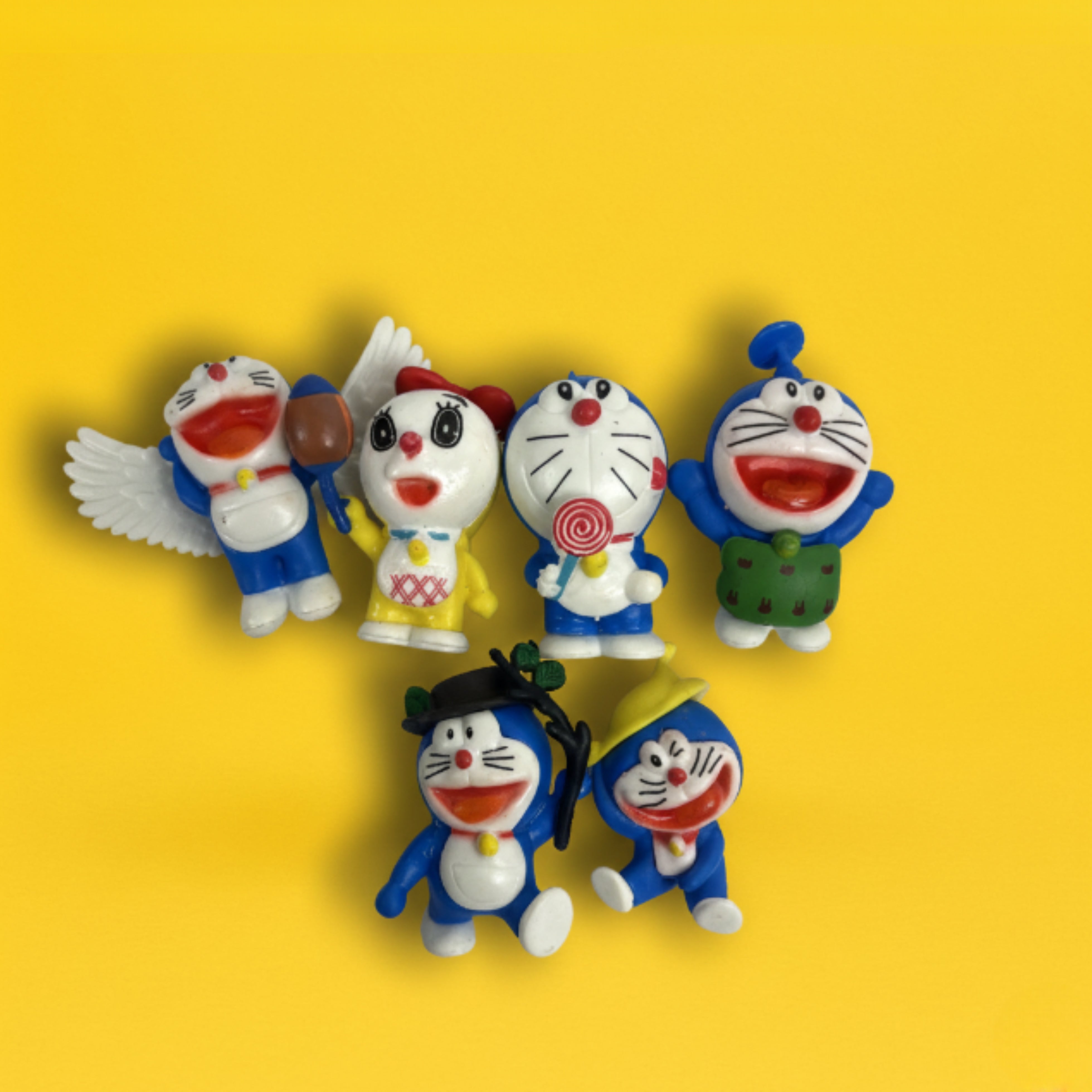 CAKE TOY  DOREMON SET OF 6  PCS 13290
