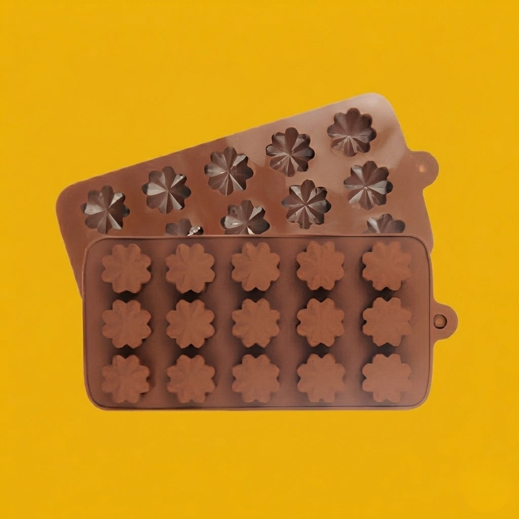 Flower Chocolate Mould (Set of 3 PCS)