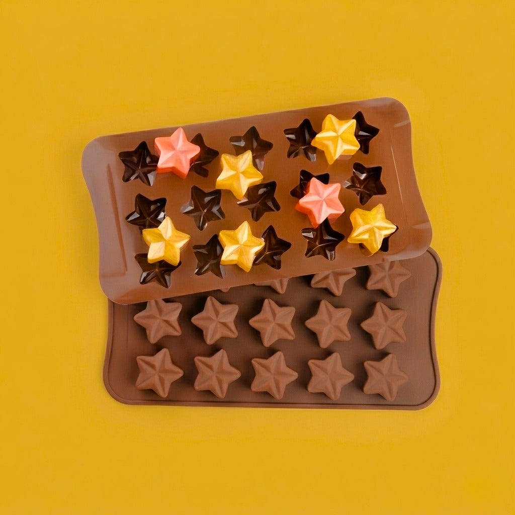 Star Chocolate Mould (Set of 3 PCS)