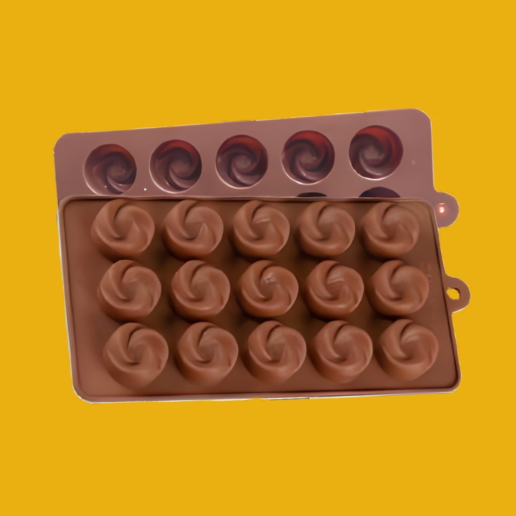 Rose 1 Chocolate Mould (Set of 3 PCS)  CP/014
