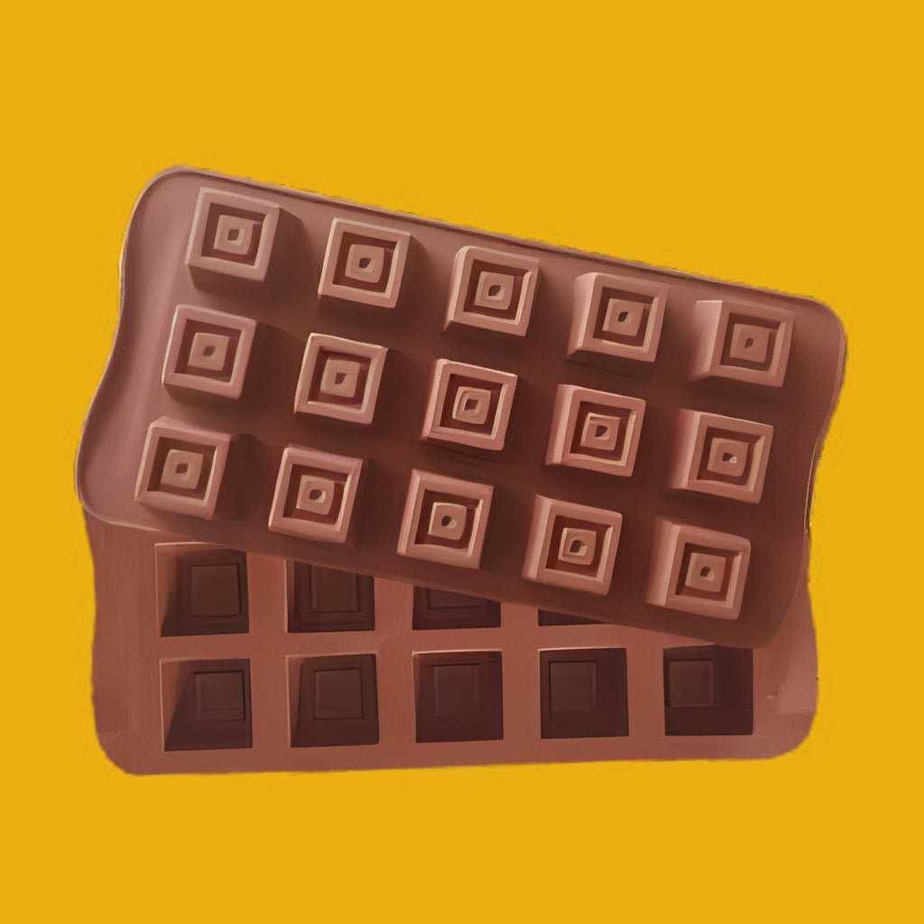 Square Box Chocolate Mould (Set of 3 PCS) CP/023