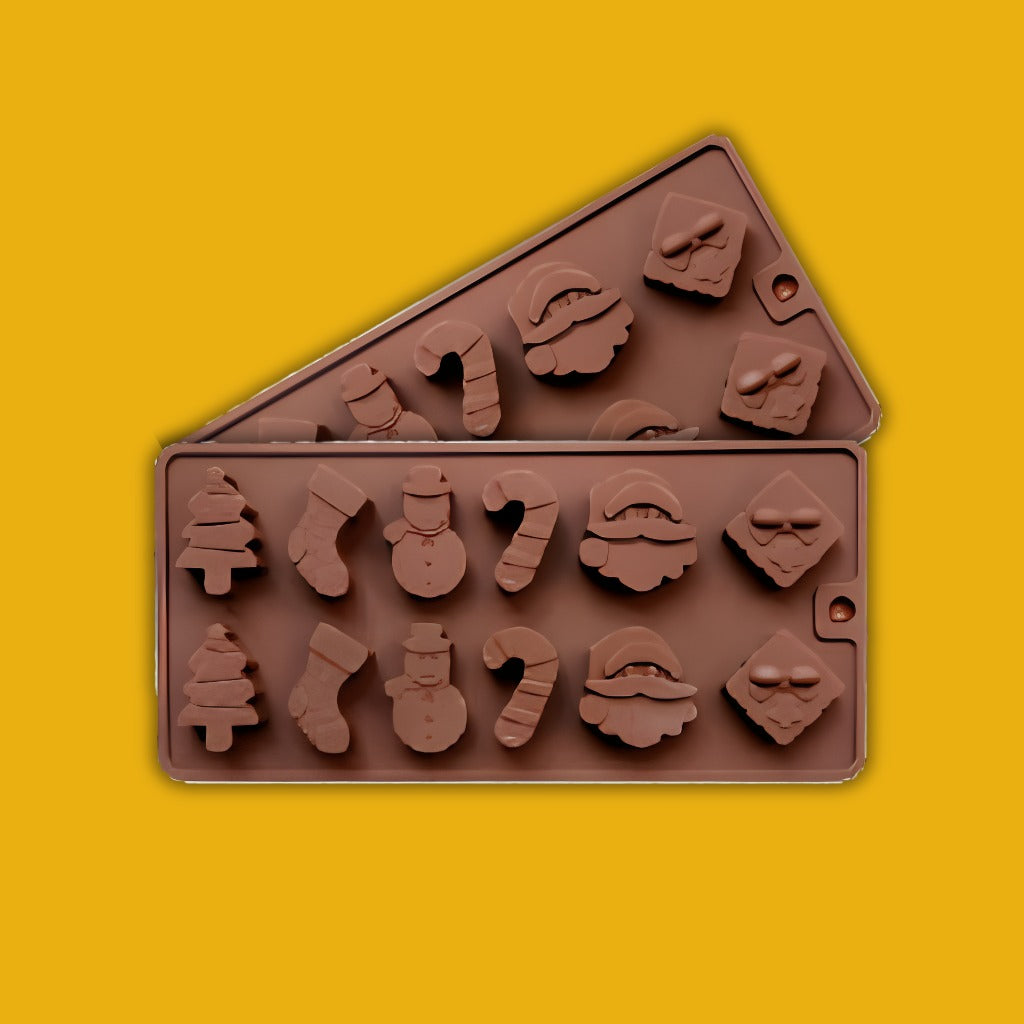 Christmas Chocolate Mould (Set of 3 PCS)  CP/026
