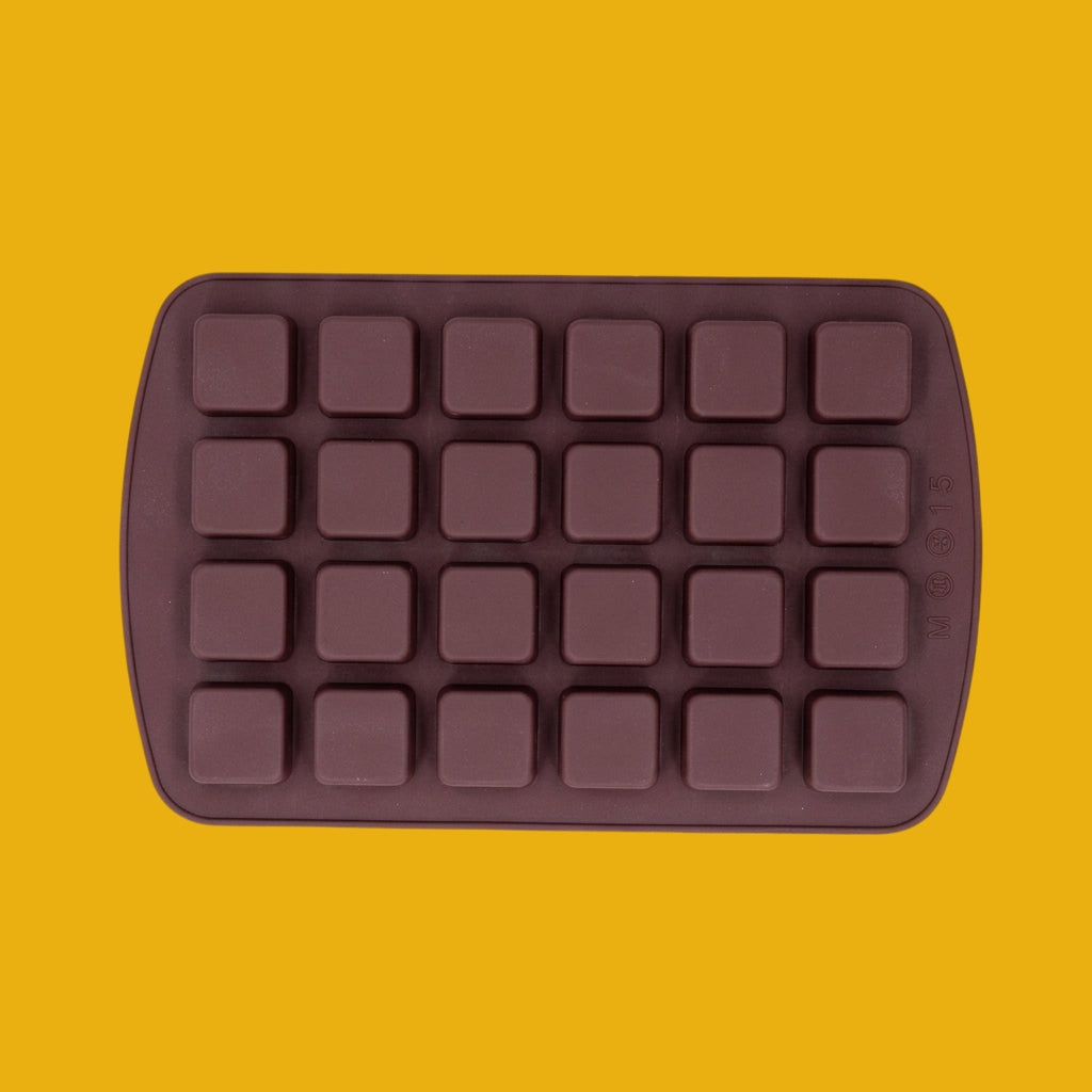 Square Cube – 24 Chocolate Mould (Set of 3 PCS)  CP/045
