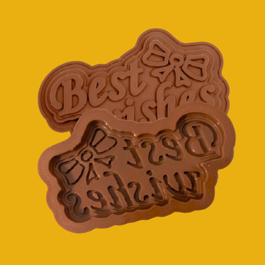 Best Wishes Chocolate Mould (Set of 3 PCS)  CP/050