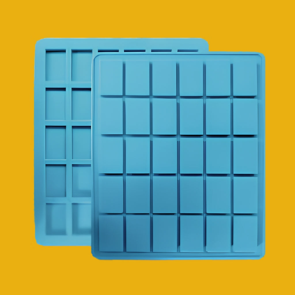Rectangle – 30 Chocolate Mould (Set of 3 PCS) CP/065