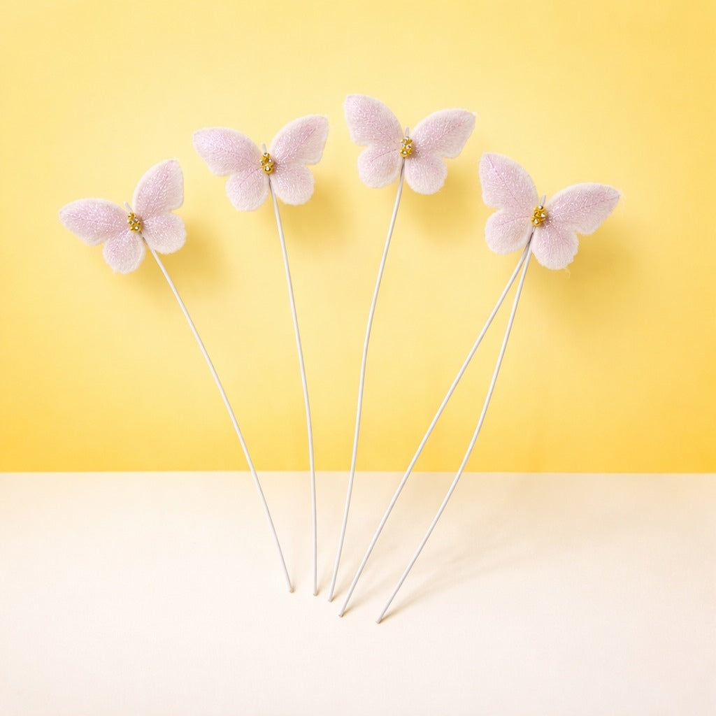 Butterfly Cake Topper (Set of 5 pcs)
