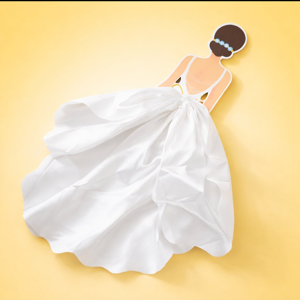 Girl Dress Cake Topper (Set of 5 pcs)