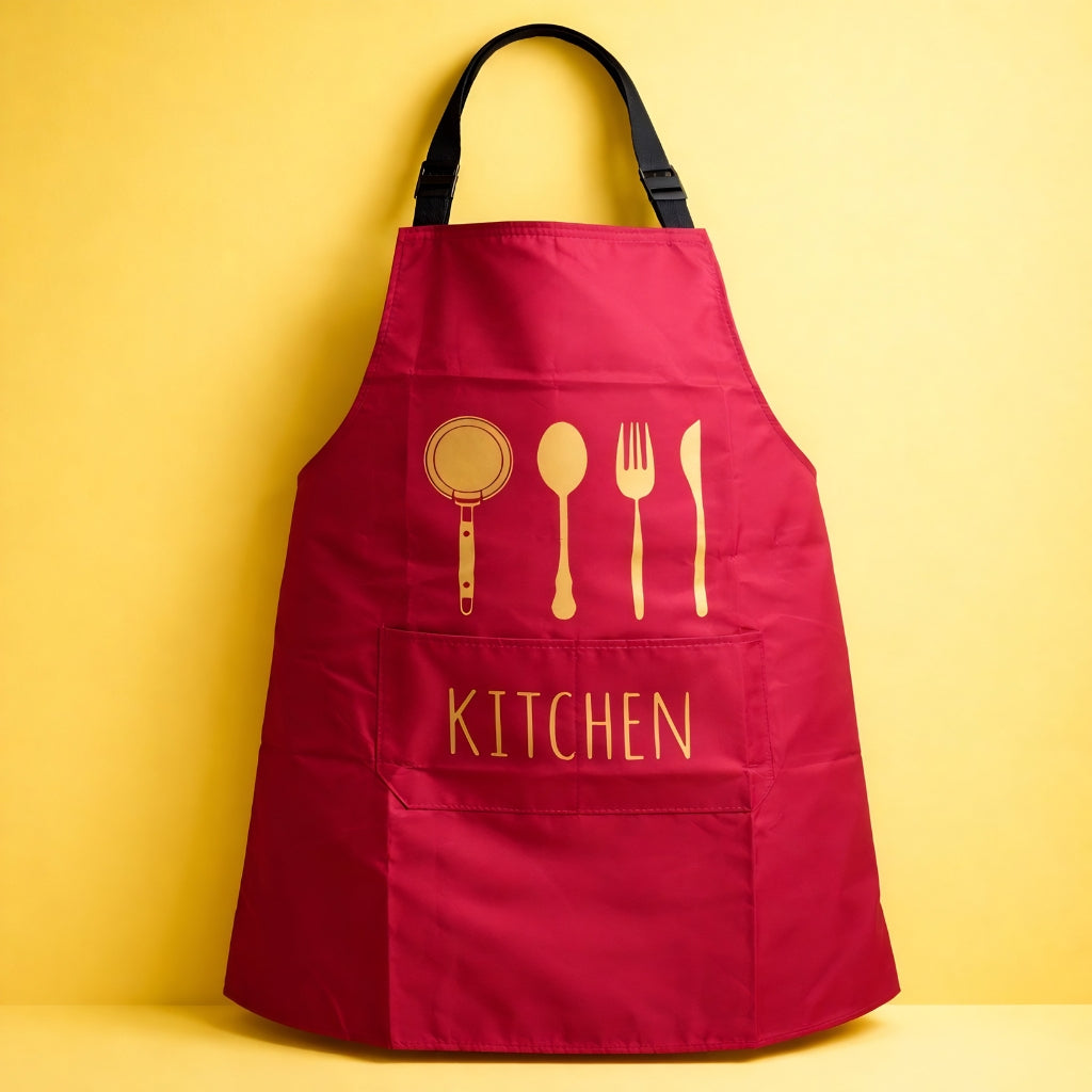 Red Kitchen Apron -1 (Set of 5 pcs) 93