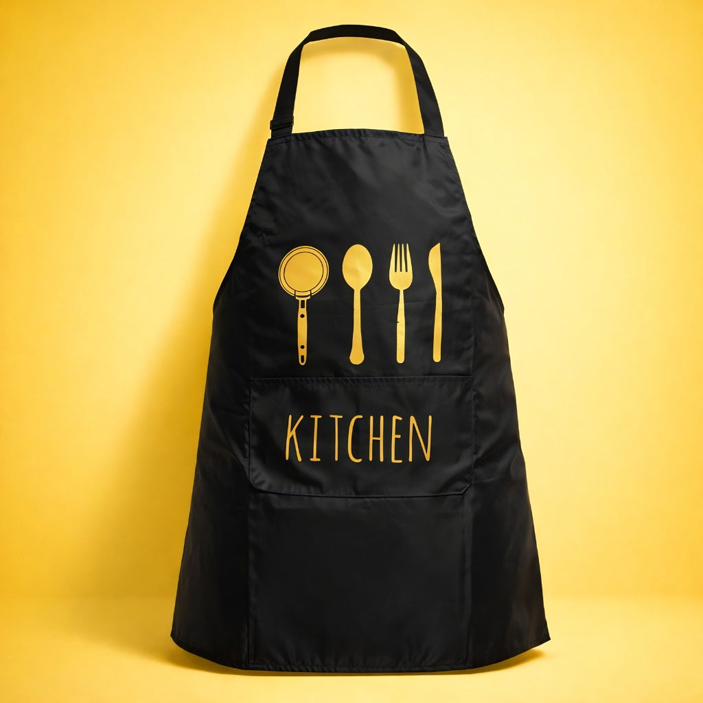 Black Kitchen Apron -1 (Set of 5 pcs) 93