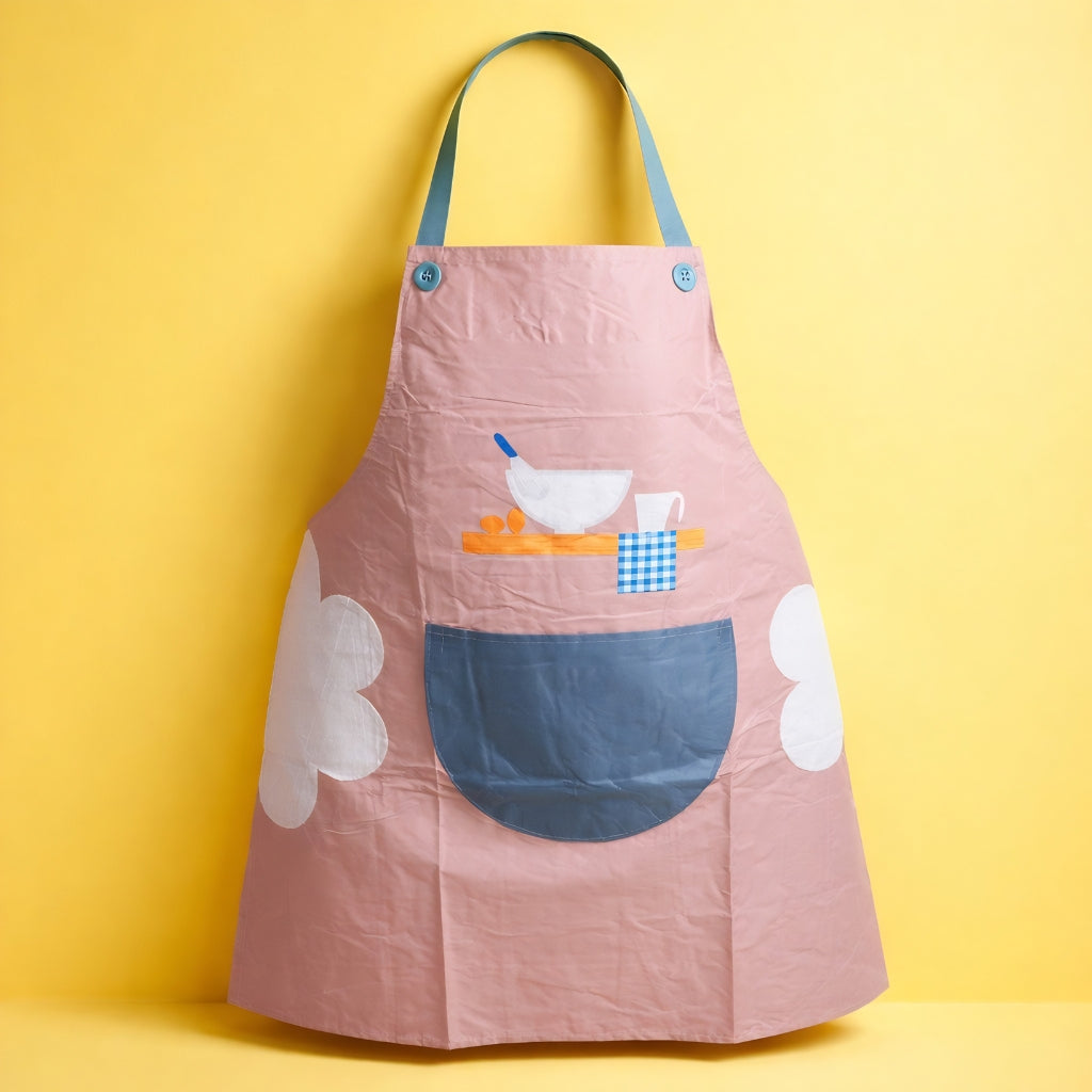 Pink Kitchen Apron-2 (Set of 5 pcs) 3345
