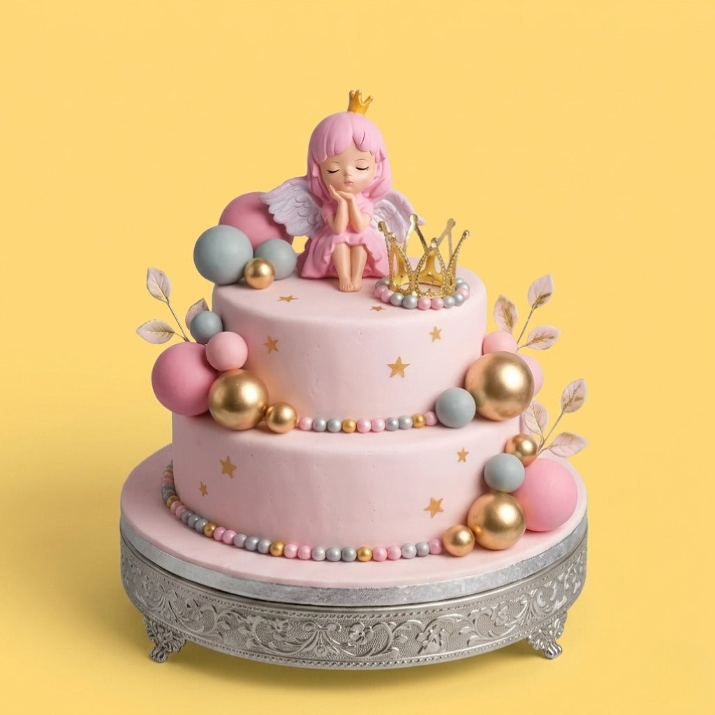 Flutter Wings Princess Cake Topper Accessories (Set of 2 pcs)