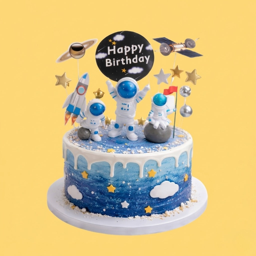 Astronaut Cake Topper Accessories (Set of 2 pcs)