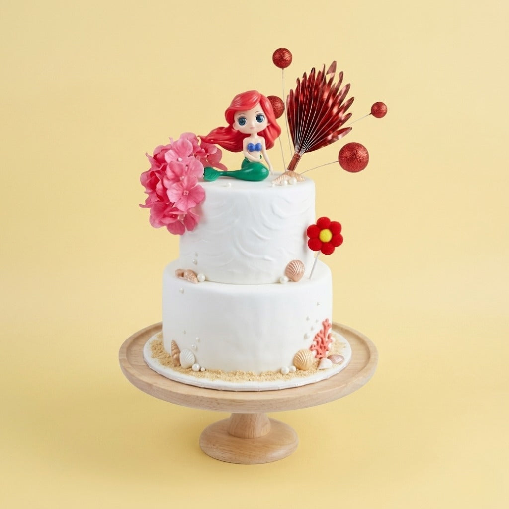 Mermaid Cake Topper Accessories (Set of 2 pcs)