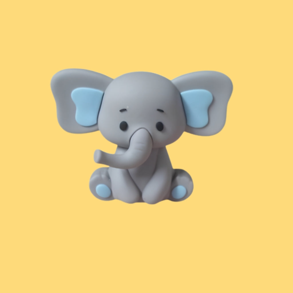 Baby Elephant Cake Topper Accessories (Set of 1 pcs)